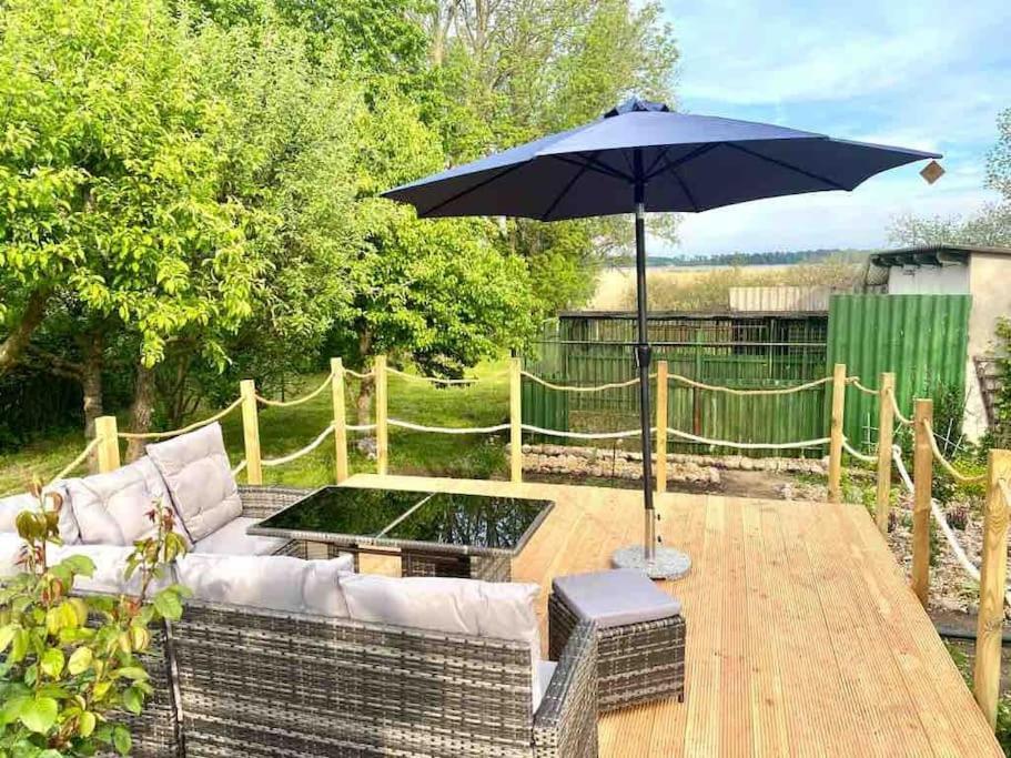 Ferienhaus Mit Wasserblick Auf Der Insel Usedom Krummin Εξωτερικό φωτογραφία